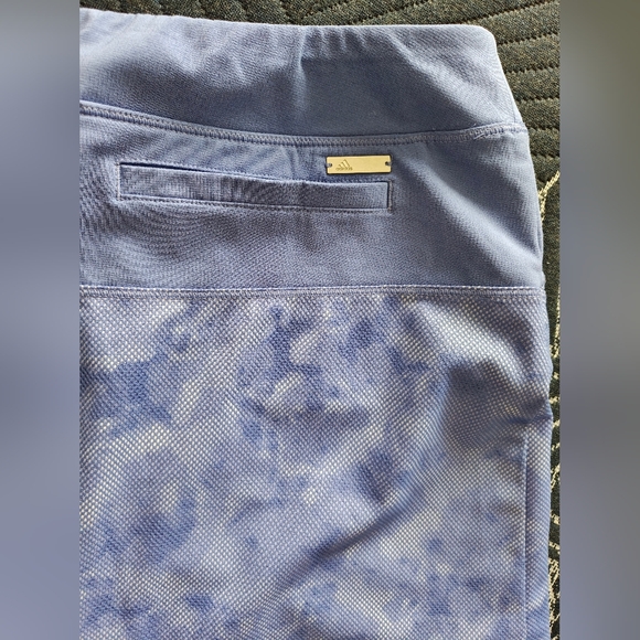 adidas Light Blue Tie-Dye Tennis Skirt - Picture 6 of 8